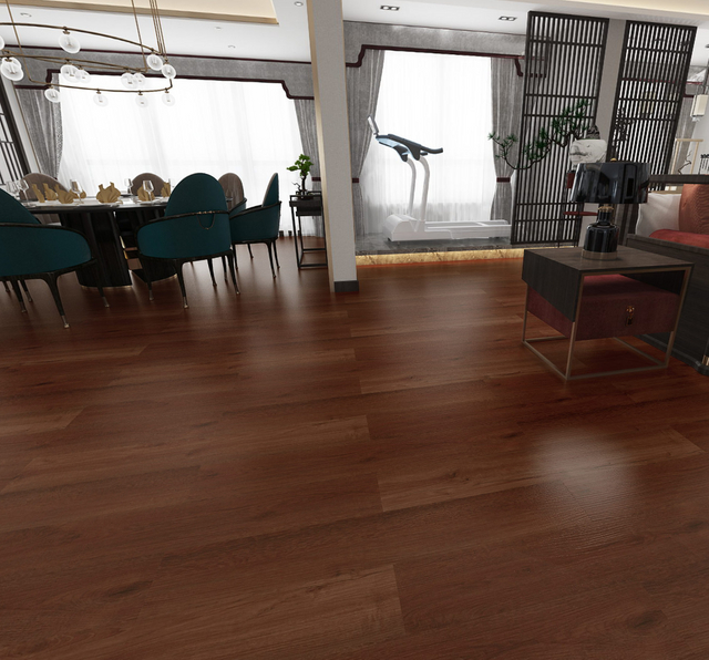 Interlock Floor Click 4mm Vinyl SPC Click Flooring Jubin Dalaman